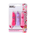 CREATE IT Σετ με 3 Κραγιόν Love