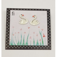 Fi Σκουλαρίκια Κύκνοι