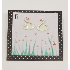 Fi Σκουλαρίκια Κύκνοι