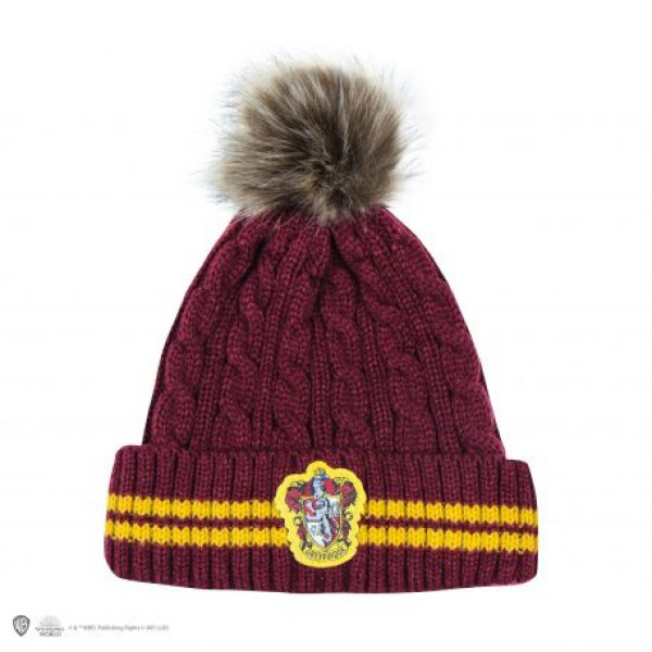 Harry Potter UNISEX ΣΚΟΥΦΟΣ ΜΕ POM POM GRYFFINDOR