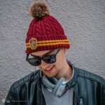 Harry Potter UNISEX ΣΚΟΥΦΟΣ ΜΕ POM POM GRYFFINDOR