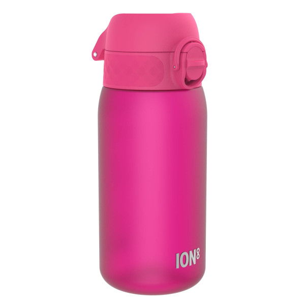 ION8 leak proof BPA free sport water bottles 350ml / 12oz Pink