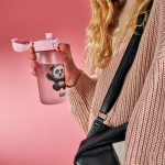 ION8 leak proof BPA free sport water bottles 350ml / 12oz Panda