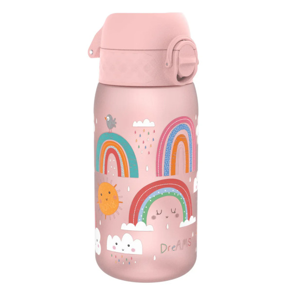 ION8 leak proof BPA free sport water bottles 350ml / 12oz Rainbow