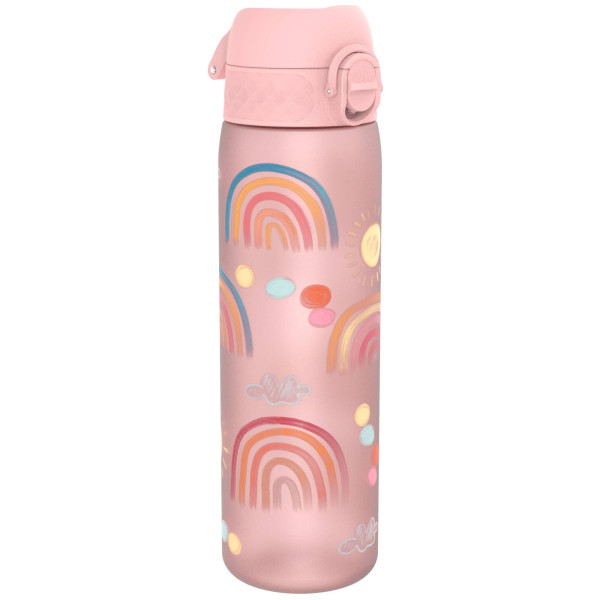 ION8 leak proof BPA free sport water bottles 500ml / 17oz Rainbows