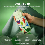 ION8 400ml 13oz Leak-Proof Water Bottle Dinosaurs