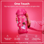 ION8 400ml 13oz Leak-Proof Water Bottle Princess
