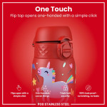 ION8 400ml 13oz Leak-Proof Water Bottle Red Unicorns