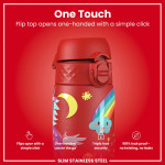 ION8 600ml 20oz Leak-Proof Water Bottle Unicorns