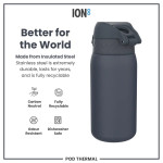 ION8 Στεγανό Αδιάβροχο Μπουκάλι Yellow 320ml 11oz 