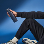 ION8 leak proof BPA free insulated water bottles 500ml / 17oz Ash Navy