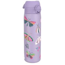 ION8 leak proof BPA free insulated water bottles 500ml / 17oz Butterfly