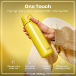 ION8 Στεγανό Αδιάβροχο Μπουκάλι Θερμός Yellow 500ml 17oz 