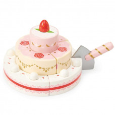 Le Toy Van Ξύλινα Παιχνίδια Τούρτα γάμου φράουλα