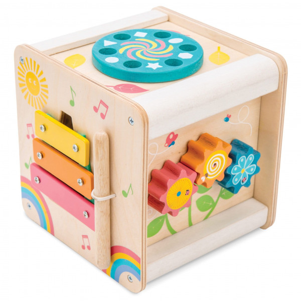 Le Toy Van Ξύλινα Παιχνίδια Petit Activity Cube