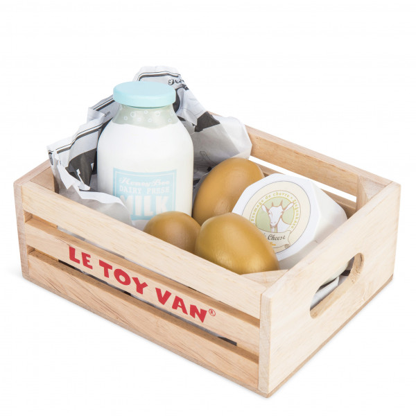 Le Toy Van Ξύλινα Παιχνίδια Eggs n Dairy Crate