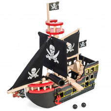 Le Toy Van Ξύλινα Παιχνίδια Barbarossa Pirate Ship