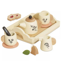 Le Toy Wooden Tea Set Tray