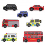 Le Toy Van Ξύλινα Παιχνίδια London Car Set