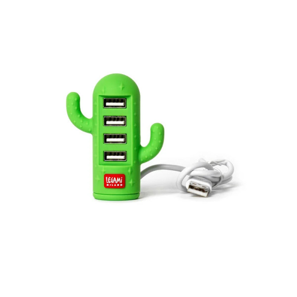 Legami Mini USB Hub 4 θυρών Cactus