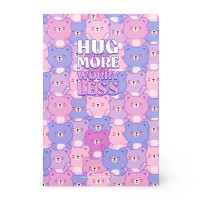 Legami Τετράδιο A5 με γραμμές και εικονογραφημένο σκληρό εξώφυλλο Teddy Bear 