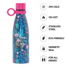 Ζεστό κρύο Θερμός μπουκάλι 500 Ml Flora Legami