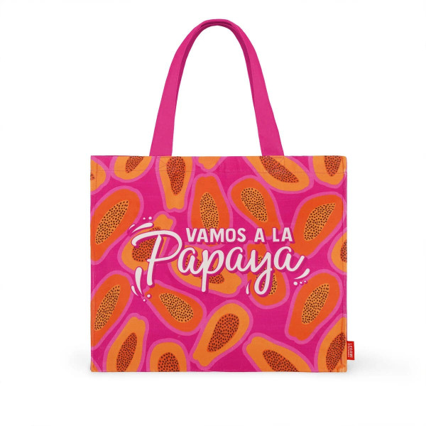 Legami Τσάντα Θαλάσσης Good Vibes Papaya themed