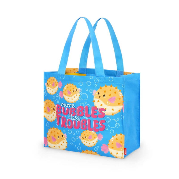 Legami Beach Bag Pufferfish