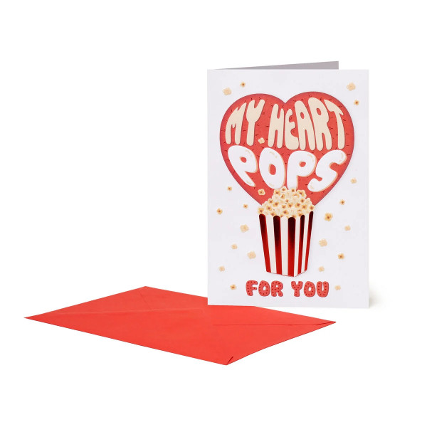 Legami Greeting Cards Popcorn