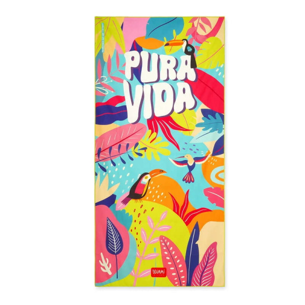 Πετσέτα θαλάσσης Good Vibes Pura Vida