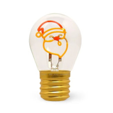 Legami Επιτραπέζιο φωτιστικό σε σχήμα λάμπας Bulb Fiction Santa Claus