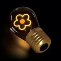 Legami Επιτραπέζιο φωτιστικό σε σχήμα λαμπτήρα Bulb Fiction Daisy