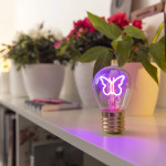 Legami Επιτραπέζιο φωτιστικό σε σχήμα λαμπτήρα Bulb Fiction Butterfly
