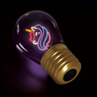 Legami Επιτραπέζιο φωτιστικό σε σχήμα λαμπτήρα Bulb Fiction Unicorn