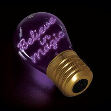 Legami Επιτραπέζιο φωτιστικό σε σχήμα λαμπτήρα Bulb Fiction Believe in Magic