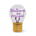 Legami Επιτραπέζιο φωτιστικό σε σχήμα λαμπτήρα Bulb Fiction Believe in Magic