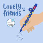 Legami Gel Pen Lovely Friends Monster