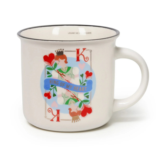 Legami Porcelain Mug Cup-Puccino King