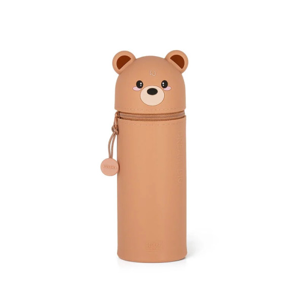 Legami 2 in 1 Μαλακή Σιλικόνη Pencil Case Teddy Bear