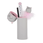 Legami 2 in 1 Μαλακή Σιλικόνη Pencil Case Kitty Kawaii