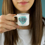 Legami Σετ 2 φλιτζανιών καφέ Super Mummy και Super Daddy Espresso For Two Legami Σετ 2 φλιτζανιών καφέ Super Mummy και Super Daddy Espresso For Two