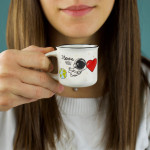 Legami Σετ 2 φλιτζανιών καφέ Space Espresso For Two Legami Σετ 2 φλιτζανιών καφέ Space Espresso For Two