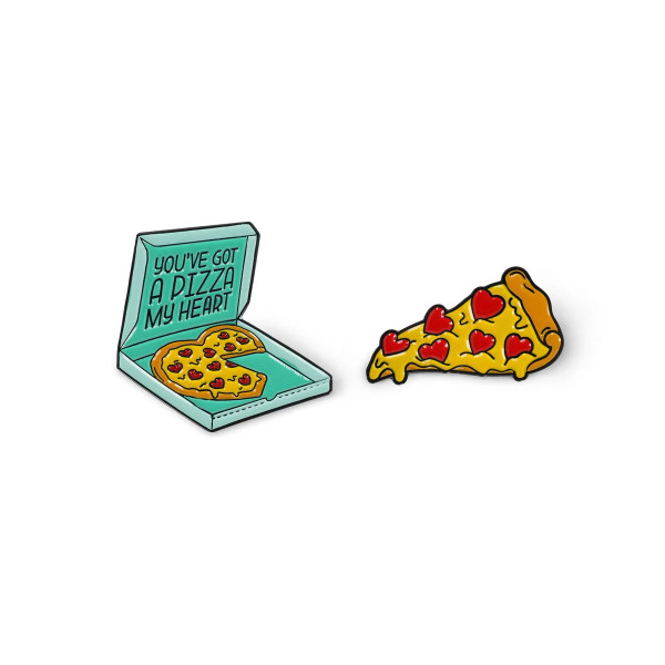 Legami Set of 2 Enamel Metal Pins Pin Your Style