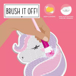 Makeup Brush Cleaning Mat Brush it Off Legami Unicorn