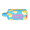 Legami Thermal Beach Pouch Pufferfish