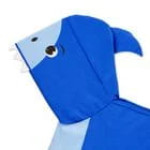 Legami Towelling Poncho For Kids Kids Poncho Shark