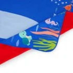 Legami Towelling Poncho For Kids Kids Poncho Shark
