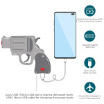 Power Bank Gun 2600 mAh Legami