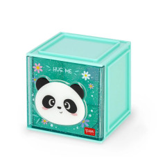 Legami Στοιβαζόμενο κουτί αποθήκευσης γραφείου Cutie Cube Panda