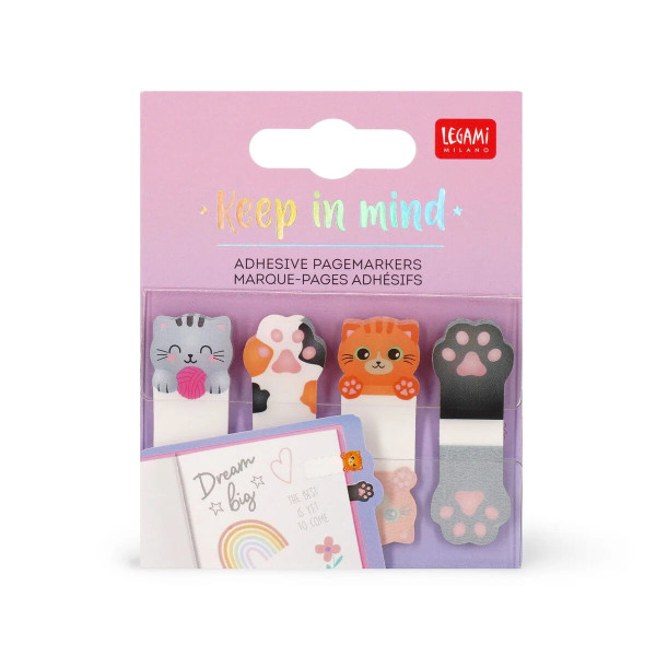 Legami Αυτοκόλλητοι Σελιδοδείκτες Keep in Mind Kitty